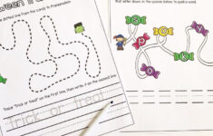 Work On Fine Motor Precision And Handwriting With A Fun Halloween