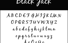 Write Beautifully With Free Cursive Fonts To Download
