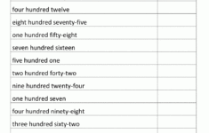 Writing Numbers In Words Worksheets Grade 4 Pdf Thekidsworksheet