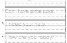 Writing Sentences Worksheets Pdf Thekidsworksheet