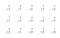 Www math drills Addition Worksheets Worksheet Hero