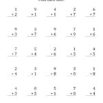 Www Math Drills Addition Worksheets Worksheet Hero
